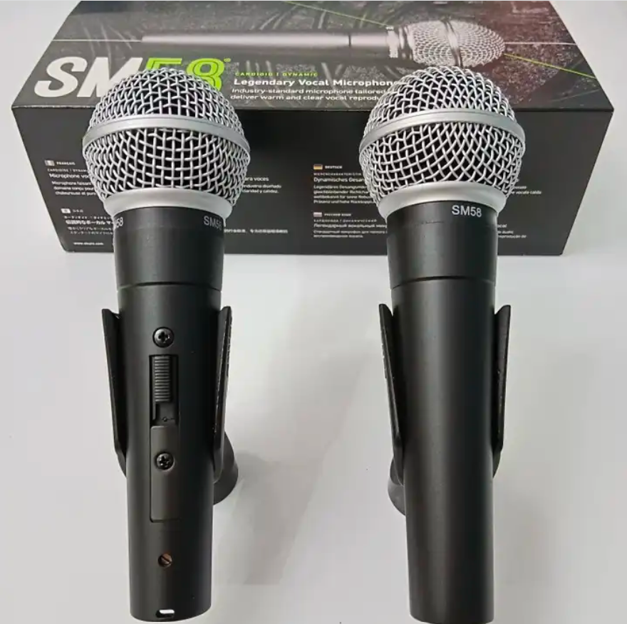 SM58S with switch stage professional wired moving coil playing and singing anchor live broadcast microphone imported mixin