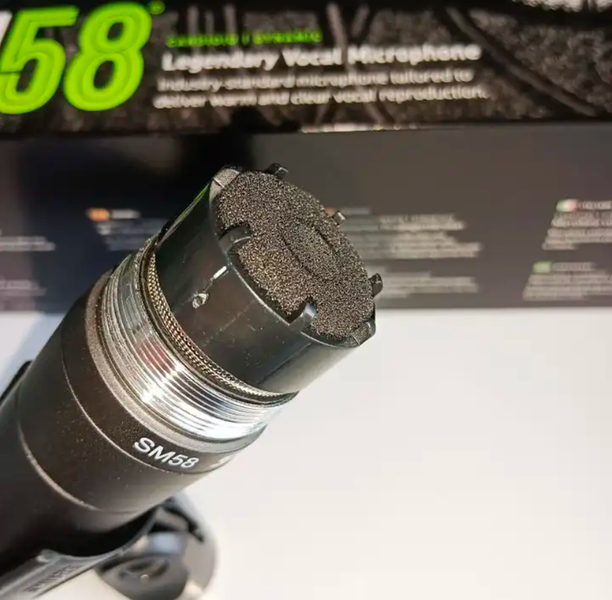 SM58S with switch stage professional wired moving coil playing and singing anchor live broadcast microphone imported mixin