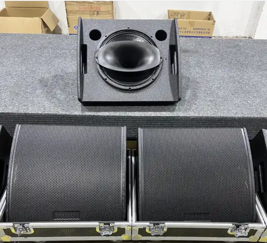 15 Inch 2 Way Active Powered Coaxial Monitor Speaker for Music Stage