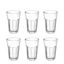 6 Pieces Of Luminarc Juice Glasses - Colorless.