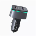 New item 83W (65W+18W) PD3.0 PPS Type C Port + Quick Charge 3.0 USB Fast Charging Car Adapter for Phone 14, 13 Pro Max