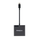 Thinkplus USB Type C to HDMI 4K VGA Video Adapter Converter 1080P - Black
